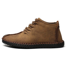 Load image into Gallery viewer, Winter Shoes Men Warm Boots Men Fur High Quality Split Leather
