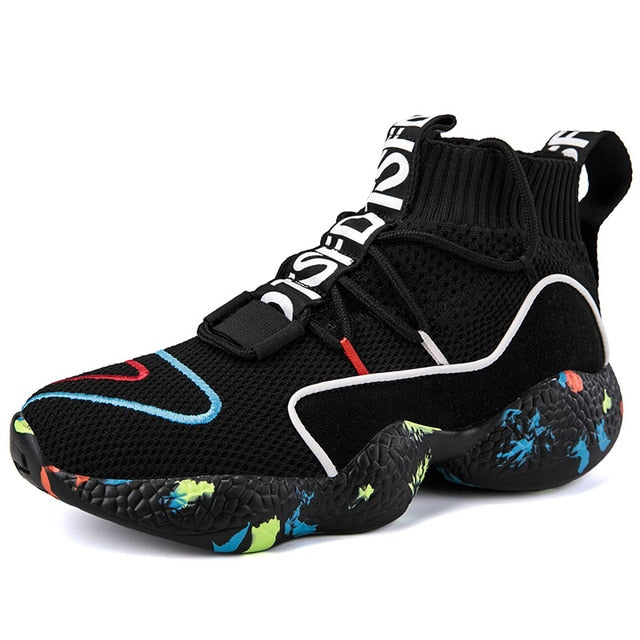 Sneakers Women Knit Upper Breathable Sock Shoes Woman